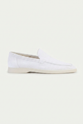 Amalfi Classic Suède Loafer White